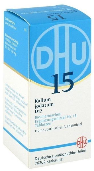 Dr. Schüßler Salze Kalium jodatum D12 Tabletten (200 Stk.)