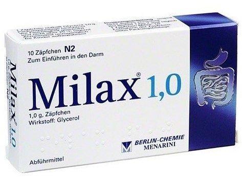 Milax 1,0 Suppositorien (10 Stk.)