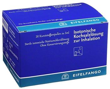 Eifelfango Isotonische Kochsalzlösung zur Inhalation (20 x 5 ml)