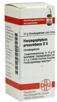 DHU Harpagophytum Proc. D 6 Globuli (10 g)