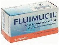 PZN-DE 02650216, Fluimucil Hustenl&ouml;ser akut 600 Brausetabletten Inhalt: 10 St