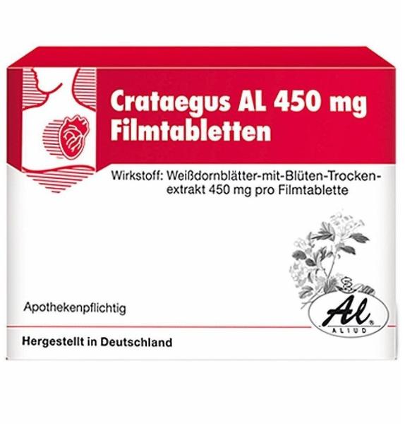 Crataegus Al 450 Mg Filmtabletten (100 Stück)