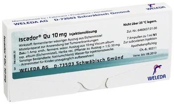 Weleda Iscador Qu 10 mg Ampullen (7 x 1 ml)