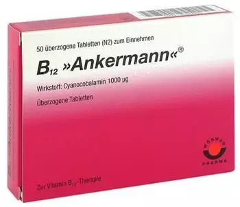 W&ouml;rwag Pharma B 12 Ankermann Dragees (50 Stk.)