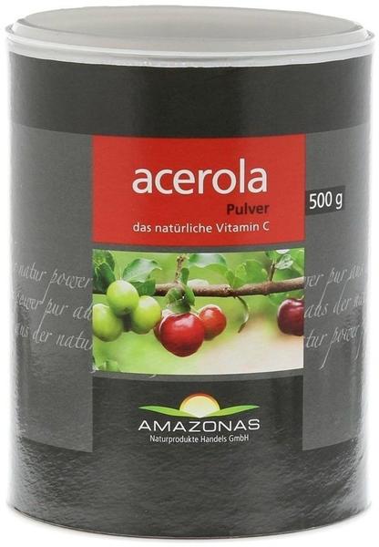 Amazonas Acerola 100% Natuerliches Vitamin C Pulver (500 g)
