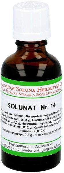 Soluna Heilmittel GmbH Solunat Nr.14 Tropfen (50 ml)