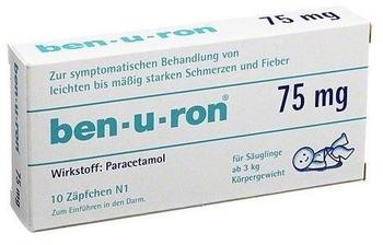 Benuron 75 mg Suppositorien (10 Stk.)