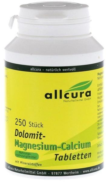 Allcura Dolomit Magnesium Calcium Tabl. (250 Stk.)