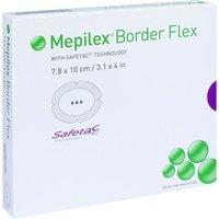 Mölnlycke Health Care GmbH Mepilex Border Flex 7.8x10 cm oval Schaumv.haft.