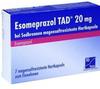 PZN-DE 10963372, TAD Pharma Esomeprazol TAD 20 mg bei Sodbrennen Magensaftresistente