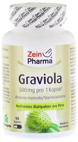 ZeinPharma Graviola 500 mg Kapseln (90 Stk.)