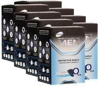 TENA Men Active Fit Level 0 Inkontinenzeinlagen, 14 St&uuml;ck 8X14 St