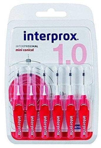 Dentaid Interprox Interdentalbürsten miniconical rot 1mm (6 Stk.)
