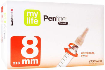 Nisy Pen Nadeln Classic 8 mm 31G (100 Stk.)