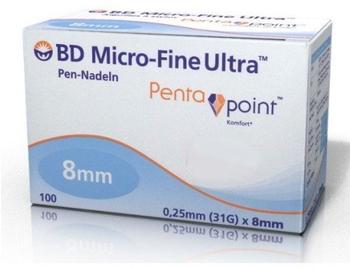 Pharma Gerke Arzneimittelvertriebs GmbH BD MICRO-FINE Ultra Pen-Nadeln 0.25x8 mm