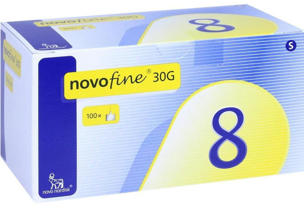 B2B Medical Novofine 8 Kanülen 0,3 x 8 mm (100 Stk.)
