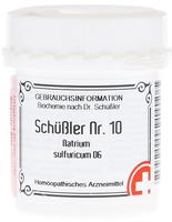 Sch&uuml;ssler Nr.10 Natrium sulfuricum D 6 T 400 St
