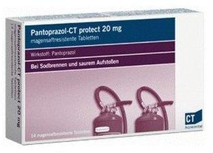AbZ Pharma GmbH PANTOPRAZOL-CT bei Sodbrennen 20 mg msr.Tabl. 14 St