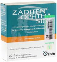 Zaditen Ophtha sine 0,25 mg/ml Augentr.E - Reimport 20 St