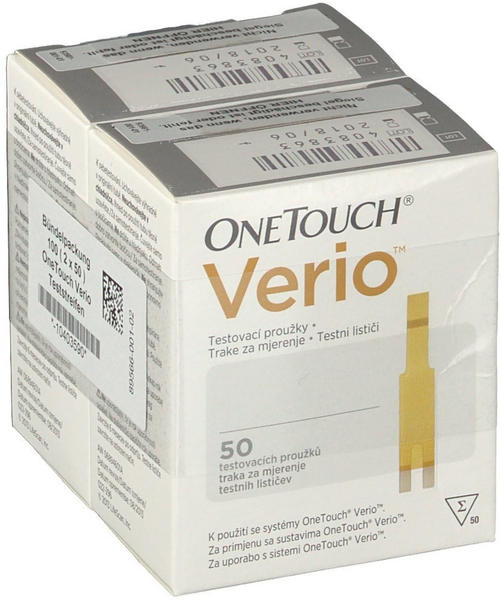 Orifarm One Touch Verio Testreifen (100 Stk.)