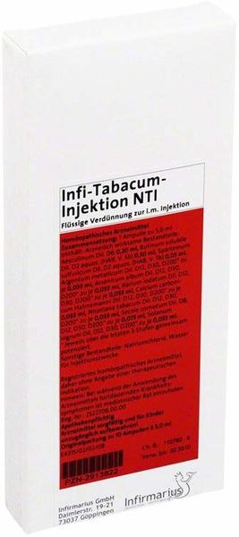 Infirmarius Infi Tabacum Injektion Nti Ampullen (10 x 5 ml)