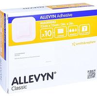 Allevyn Adhesive 7,5x7,5 cm haftende Wun 10 St