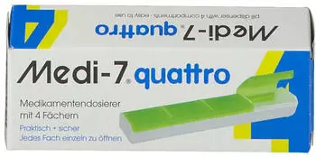Hans-H Hasbargen Medi-7 quattro Medikamentendosierer 4-F&auml;cher