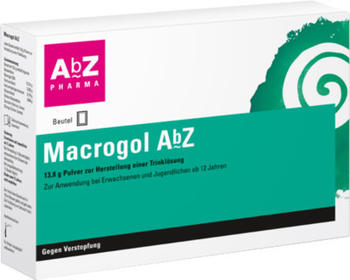 Macrogol AbZ Pulver zum Herstellen einer Lösung zum Einnehehmen (20 Stk.) Macrogol AbZ Pulver zum Herstellen einer Lösung zum Einnehehmen (20 Stk.)