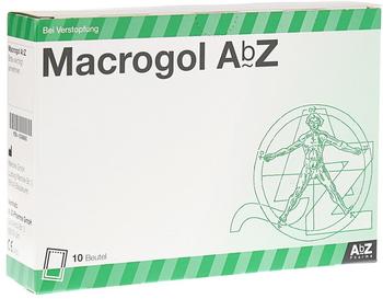 AbZ Pharma GmbH Macrogol AbZ Pulver z. Herst. e. Lsg. z. Einneh. 10 St.