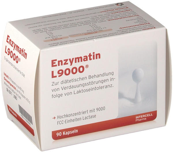 Intercell Pharma Enzymatin L 9000 Kapseln (90 Stk.)