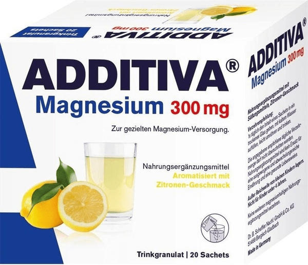 Dr. Scheffler Additiva Magnesium 300 mg N Pulver (20 Stk.)