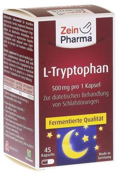 ZeinPharma L-Tryptophan 500 mg Kapseln (45 Stk.)