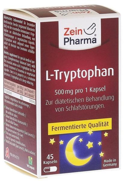 ZeinPharma L-Tryptophan 500 mg Kapseln (45 Stk.)