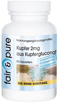 SoMatEm GmbH Kupfer 2 mg aus Kupfergluconat Tabletten
