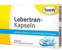 PZN-DE 11011343, Twardy Lebertran Kapseln 30 St, Grundpreis: &euro; 0,37 / St&uuml;ck