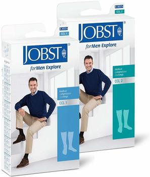 Jobst forMen Explore KKL 2 AD Kniestrümpfe regular mit Spitze schwarz 3