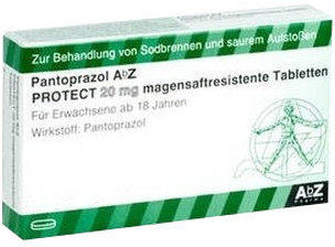 AbZ Pharma GmbH PANTOPRAZOL AbZ bei Sodbrennen 20 mg msr.Tabl. 14 St