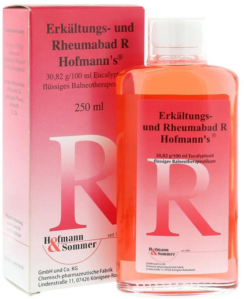 Erkältungs- und Rheumabad R Hofmann's (250ml)