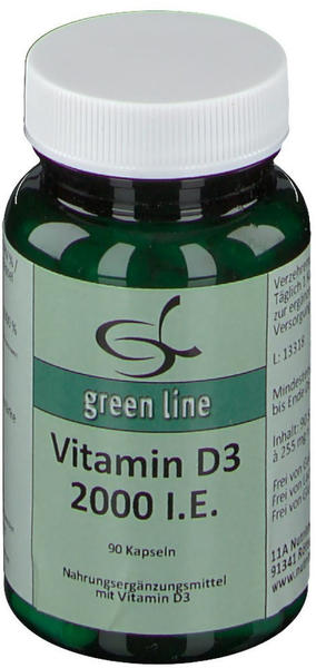 11 A Nutritheke Vitamin D3 2.000 I.E. Kapseln (90 Stk.)