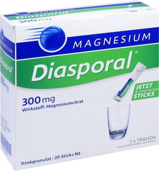 Magnesium Diasporal 300 mg Granulat (20 Stk.)
