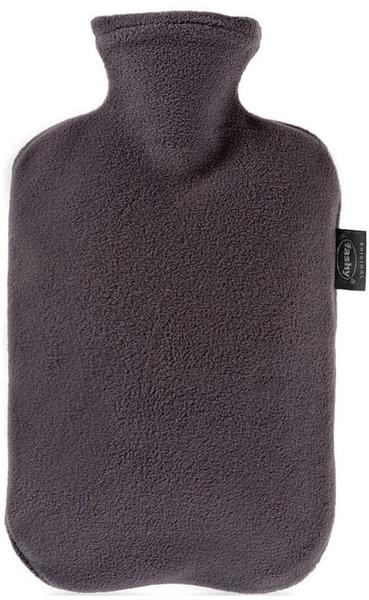 Fashy Hotwater Bottle with Cover Grey