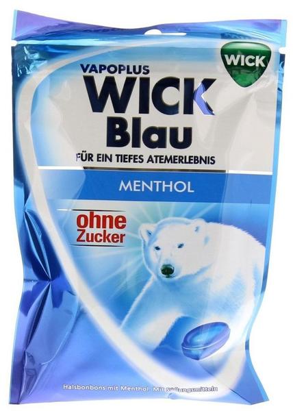 Wick Blau ohne Zucker (72g)