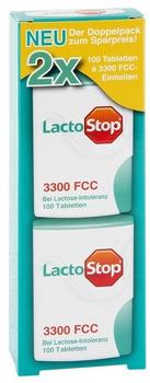 Hübner LactoStop 3.300 FCC im Klickspender Doppelpack (2 x 100 Stk.)