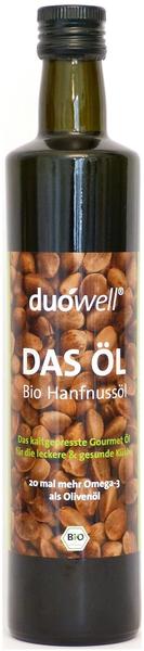 GloboVita GmbH Hanfnussöl Bio duowell DAS Öl