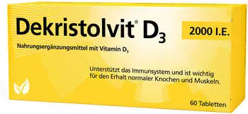 H&uuml;bner Dekristolvit D3 2.000 I.E. Tabletten (60 Stk.)