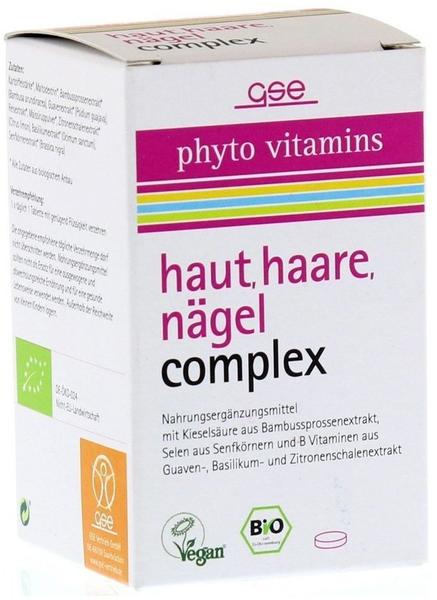 GSE Phyto Vitamins Haut, Haare, Nägel Complex Bio Tabletten (60 Stk.) Test  TOP Angebote ab 18,45 € (April 2023)