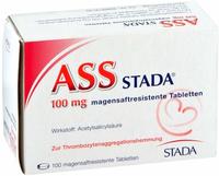 PZN-DE 10544066, ASS STADA 100 mg magensaftresistente Tabletten Tabletten