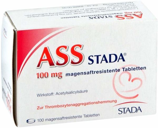ASS 100 magensaftresistente Tabletten (100 Stk.)