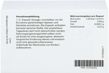 Laves Sanaglu Laves Kapseln (60 Stk.) – Individuelle Dosierung nach Körpergewicht und Alter