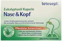 PZN-DE 04944838, Tetesept Eukalyptus&ouml;l Kapseln Nase & Kopf 20 St Weichkapseln,